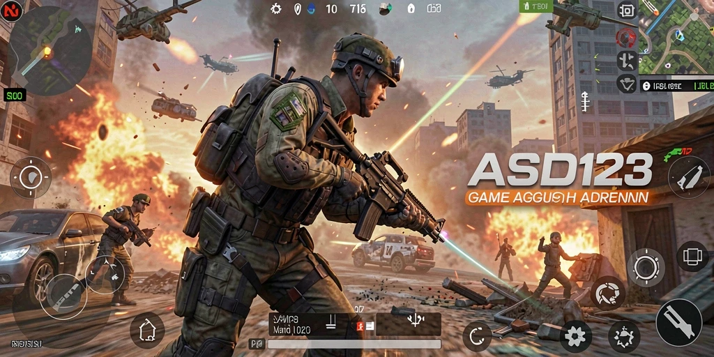 Tampilan gameplay seru dalam pertempuran TPS.</p>