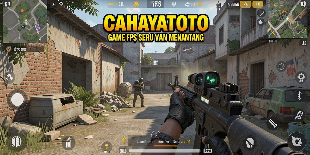 Tampilan gameplay seru dalam CAHAYATOTO yang menegangkan.