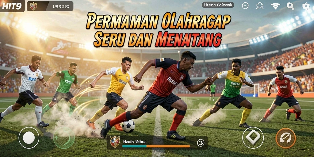 Tampilan gameplay HIT9 yang seru dan mengasyikkan.