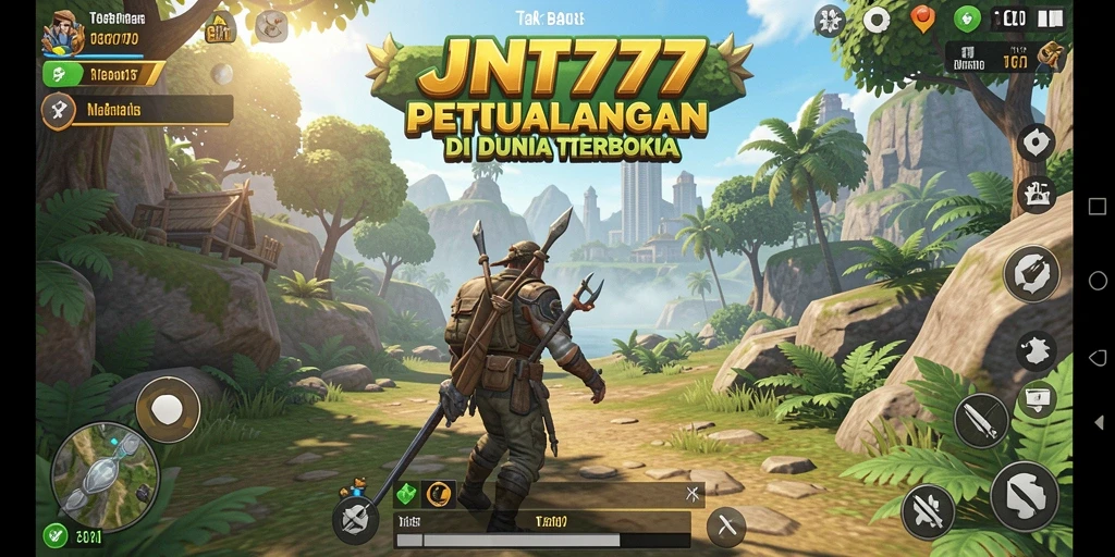 Tampilan grafis menakjubkan dari gameplay Open World JNT777.