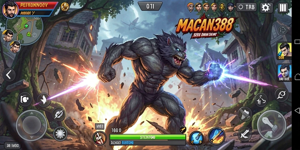 Tangkapan layar aksi mendebarkan dari gameplay <strong>MACAN388</strong> yang menarik.