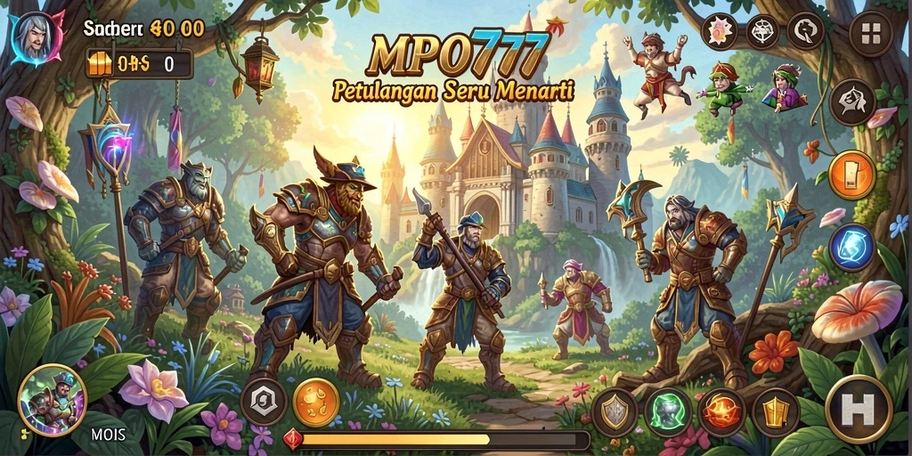 Screenshot MPO777 menampilkan aksi heroik dalam dunia petualangan yang memukau.