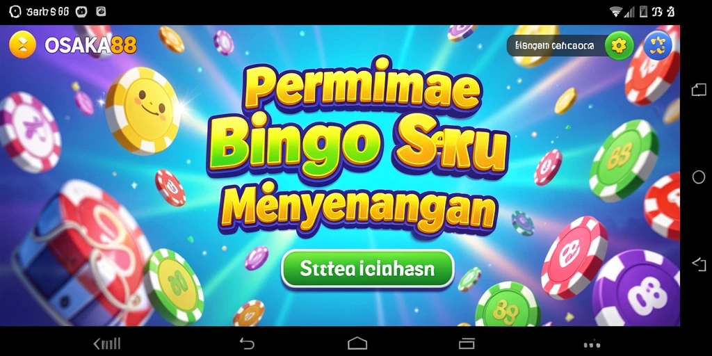 Screenshot OSAKA88 menampilkan gameplay Bingo yang seru dan interaktif.