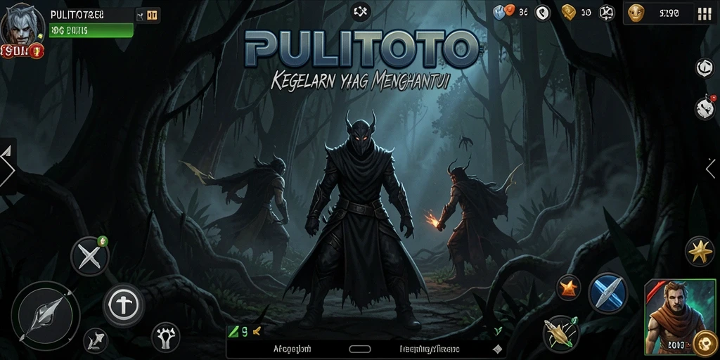 Gameplay PULITOTO yang penuh kengerian dan misteri.