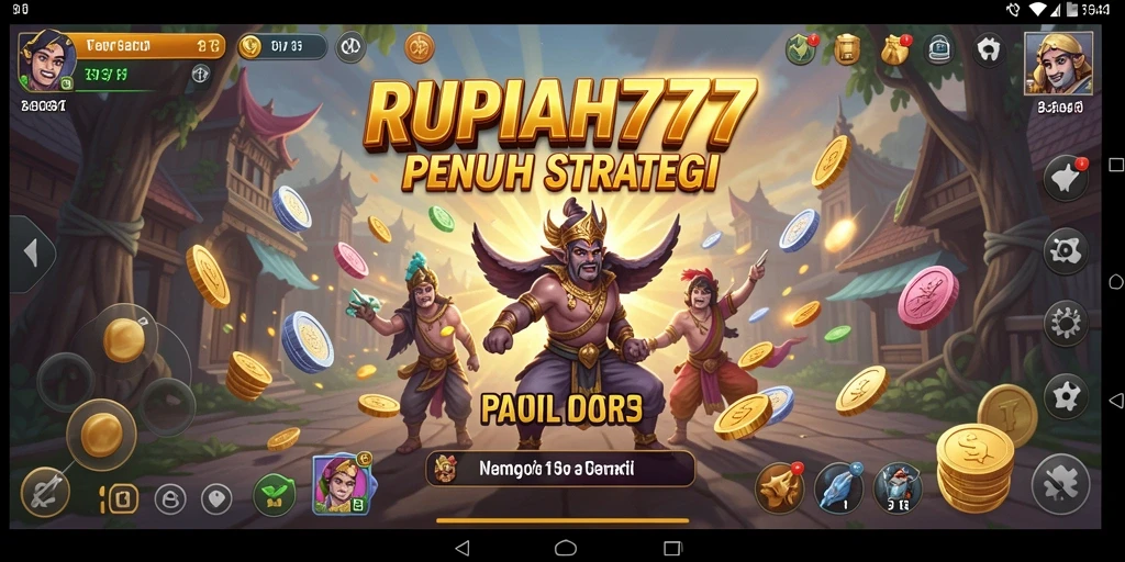 Tampilan gameplay seru dan intens dari RUPIAH777.