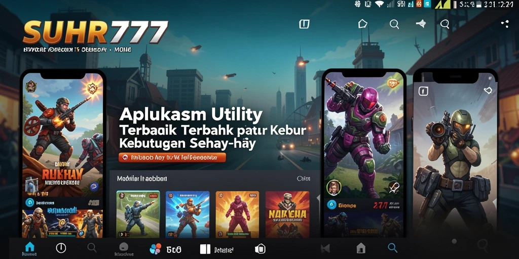 Tampilan antarmuka aplikasi SUHU777 yang sederhana dan fungsional.