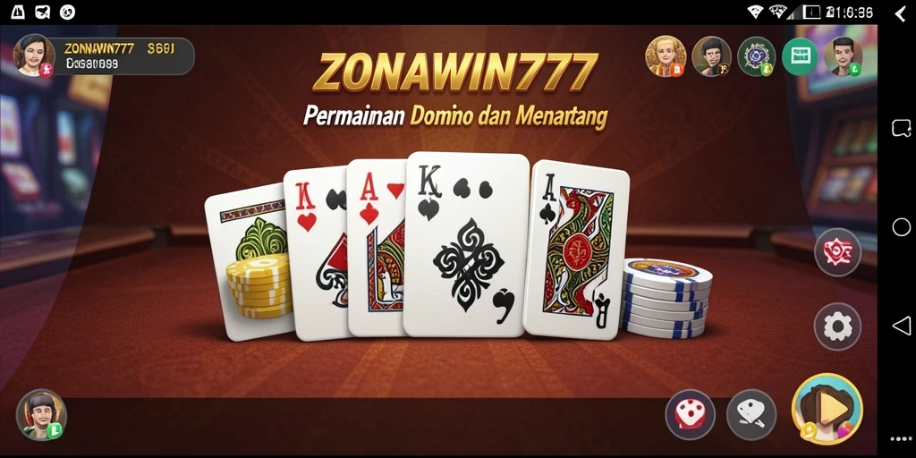 Tampilan screenshot gameplay ZONAWIN777 yang seru dan mendebarkan.